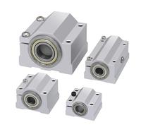 1PC DIY Micro Table Saw Spindle Seat Small 775 Motor Bench Drill Housing 895 Motor Woodworking Lathe Mount Fixed Seat(Set 4 Extended 12mm)