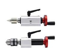 1pc Drilling Tailstock Live Center Mini Beads Machine Woodworking Lathe Retractable Tail Top Seat Rotary Movable B12 Chuck Live Top(Set 6)