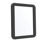 1pc en el reflejo de casillero 5 ¼ x 7, ankeymall se adhiere a cualquier superficie de metal ferrosa, espejo ideal para casillero de la escuela, baño, refrigerador doméstico o gabinete de oficin