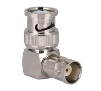 1pc Enchufe Macho de Ángulo Recto a BNC Hembra Jack Conector, BNC Codo Macho Adaptador Hembra para Cable Coaxial, Dab Antenne