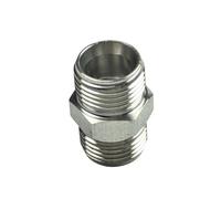1pc Equal Reduce M8x1 Metric Male 304 Stainless Steel Hex Pipe Fitting Adapter HSMXNEONJB