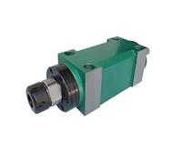 1pc ER20/25/32 Spindle Collet Power Head Machine Tool Spindle Head For Boring Milling Drilling High Speed Waterproof(ER25-Deep groove)