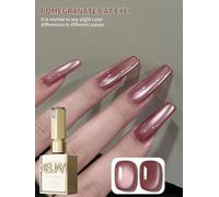 1PC Esmalte de Uñas en Gel Rosa Ojo de Gato de 15ml, Curado UV LED, Larga Duración, Secado Rápido, Arte de Uñas 1Gel - Regalo Ideal para Mujeres para Primavera jiuzilihuo 03