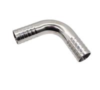 1pc Fit Tube I.D 102mm Hose Barbed 304 Stainless Steel 90 Degree Elbow Pipe Fitting 5.0 SMGLRUEAT