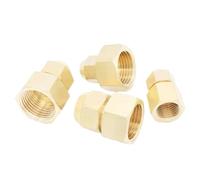 1PC Fit Tube O.D 8mm - M14x1.5 Female Brass Tube Pneumatic Flare Fitting with Nut CBQZCHWDKT