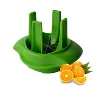 1PC Fruit Vegetable Lemon Lime Slicer Wedger Cutter Peelers Splitter Creative Orange Kitchen Gadget Fruit Vegetable Tools (green).