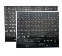 1Pc Full Size Russian Keyboard Stickers Letter Alphabet Layout Sticker