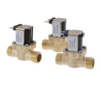 1PC G1/2'' Brass Electric Solenoid Valve DC 12v 24v AC220v For Solar Water Heater(220V)