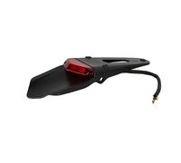 1pc Guardabarros Trasero de Motocicleta con Luz Trasera LED de 12V, Lámpara de Freno de Ajuste Universal para para HUSQVARNA DRZ40 TE250 RMZ250 TE300 RMZ450, Sin Batería