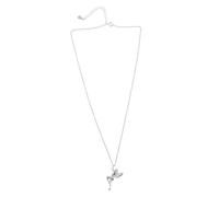 1pc Guardian Angel Necklace for Jewelry Creative Pendant Neck Clavicle Chain Silver Copper