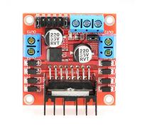 1PC H Bridge Dual Channel Drive L298N Motor Driver 5-35V 2A 25W Motor Drive Controller Board Module para Smart Cars Robots Driving Stepping Motor