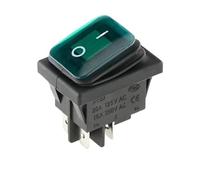1PC Heavy Rocker Switch With Switch Cap For Light green Supply 4Pin ON/OFF 16A 250VAC/20A 125V