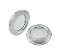 1PC ISO100 vacuum sight glass Flat observation window observation chamber bulkhead flange sight glass HMCOCOOFM