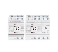 1pc L N 220V Small Dual Power Automatic Transfer Electrical Selector Switches Uninterrupted 2P 63A TOQ6 OSBCMZGE