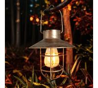 1pc Lámpara Colgante Solar para Patio, Luz de Jardín para Paisaje, , Decoración Colgante Solar para Patio, Decoración Artística para Patio, Regalo de Vacaciones
