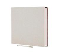 1pc Linen Photo Album Self Adhesive Scrapbook For 2x3 4x6 5x7 8x10 Pictures DIY Book Birthday Gifts For Women Mom(Beige - A)