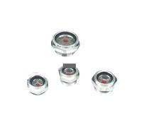 1PC M33x1.5 Male Aluminum Oil Level Sight Glass Window Hex Head
