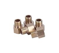 1pc M8 M10 M12 M14 M16 M18 M20 Metric Female To Male Thread Brass Pipe Fitting Coupler Connector For Fuel Gas Water(F M16x1.5-M BSP1l2)