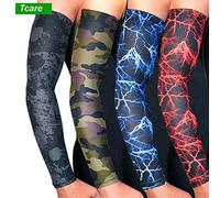 1pc Mangas Brazo Calentadores Brazo UV Mangas de Refrigeración para Hombres Mujeres Jóvenes Niños Protección UV Sunblock Tatuaje Cubierta Up Compresión Brazo Mangas Orificio para Pulgar para Golf Baloncesto