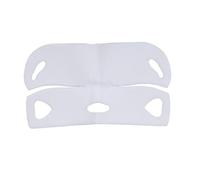 1pc máscara de barbilla doble perfecta V Lifting Anti-Celulite máscara para el tratamiento facial Refugio V Línea Levantamiento de la facial 4D Reductor de barbilla doble (blanco), elevación