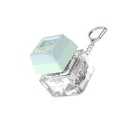 1PC Mechanical Keyboard Clicks Toy With Colorful LED Lights Switches Tester For Desk Decoration And Relaxation Stress Relief Clicky Keycap Sound Desk Decoration Stress Reliever Gift For Keyboards