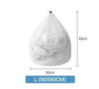 1PC Mesh Laundry Bag - Machine Washable Drawstring Design Travel Wash Bag for Blouses, Hosiery, Stockings, and Underwear(L 50x60cm Coarse)