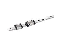 1PC MGN9 9mm guía lineal 100, 150, 200, 250, 300, 350, 400, 450, 500, 600, 800, 1000mm carril lineal + MGN9H o MGN9C(MGN9C,200mm)