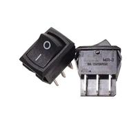 1pc MR-3 6P 3gears (On-OFF-on) ship-type switch warping switch 21 * 15mm 10A250V T85 Controls Switches