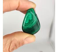 1pc Natural Malaquita Piedras Rodadas Cristal Piedras Piedra Mineral Hogar Decoración Decoración
