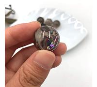 1pc Natural Pequeño Cuarzo Ahumado Arco Iris Esfera Cristal Bola Piedra Pulida Hogar Decoración Regalo Fengshui