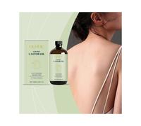 (1pc)Organic Castor Oil Cold-Pressed, Hexane-Free, Promotes Hair Growth, Eyelash & Eyebrow Enhancement | Skin & Scalp Moisturizer