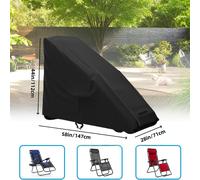 1pc para Silla de Compatible con Sillas de Masaje y Reclinables - Tela Oxford Recubierta de PU de Resistencia, Bordes , Impermeable, Plegable (Solo ) - Ideal para Patio, Piscina