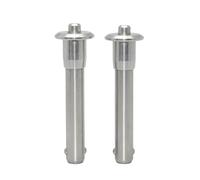 1pc Pasador de bloqueo con cabeza esférica de acero inoxidable Pasador de liberación rápida, Diámetro 20mm, Longitud de sujeción 110mm