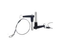 1pc Pasador de bloqueo de cabeza esférica, pasador de bloqueo rápido, Diámetro 8mm, Longitud de sujeción 35mm