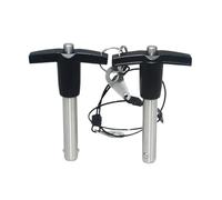 1pc Pasador de bloqueo rápido tipo T, pasador de resorte, Diámetro 8mm, Longitud de sujeción 50mm