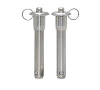 1pc Pasador de liberación rápida de acero inoxidable, Diámetro 9.5mm, Longitud de sujeción 85mm