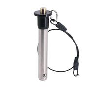 1pc Pasador de liberación rápida, pasador de bloqueo de cabeza esférica, Diámetro 5mm, Longitud de sujeción 55mm