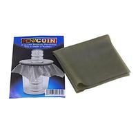 1pc Penetración Moneda Trucos Mágicos Plato Moneda A Través De La Hoja De Goma En La Copa Agujero Negro Primer Plano Magia Mostrar Trucos Props