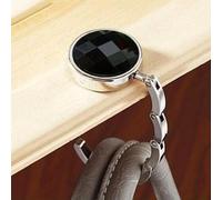 1pc Percha de bolso portátil y plegable: ¡mantén tu bolso de forma en escritorios en cafeterías, bibliotecas y más!