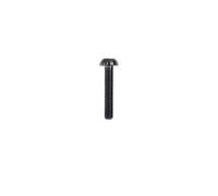 1pc perno de titanio M3 M4 M5 M6 x 5 6 8 9 10 12 14 15 16 18 20 25 30 35mm tornillo interno de ciruela for accesorios de bicicleta(Black,M6 x 18mm)