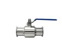 1pc Pipe OD 89MM Ferrule OD 106MM Tri Clamp Ball Valve 304 Stainless Steel for Home Brewing