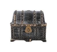 1pc Pirate Treasure Chest Children'S Treasure Chest Retro Plastic Treasure Chest Toy