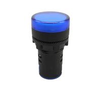 1pc Power Signal Lamp AD16-16C AD16-22DS Small LED Indicator Light Beads(Blue,22MM_6 V)