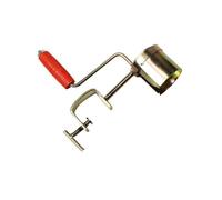 1Pc Practical Iron Household Small Hand Corn Sheller Hand Corn Thresher (Golden)