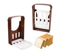 1PC Practical Plastic Foldable Bread Sandwich Skiving Machine Cutter Mold Slicer Loaf Toast Cutter Manual Slicers Kitchen Gadget