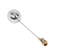 1pc quality Brass Float Valve with Stainless Steel Flow Control for Water and Oil Tanks - DN15, DN20, DN25(1")