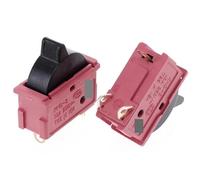 1pc red high-power hair dryer toggle switch 10A250V 3 feet speed