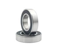 1pc Rodamiento de bolas de ranura profunda 61800-RS de alta precisión y bajo ruido, Diámetro interno 10mm, Diámetro externo 19mm, Altura 5mm, 10x19x5mm
