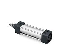1pc sc Cilindro de aleación aluminio estándar SC32*25-50-75-100-125-150-175-200-250X300*500 aire doble acción,Componente de accionamiento robusto(SC32*175)