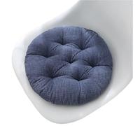 1PC Seat Cushion Round Strap Stool Thickened Non-Slip To Relax The Body Home Textile Household Goods para Banco De Jardín(Dark Blue)